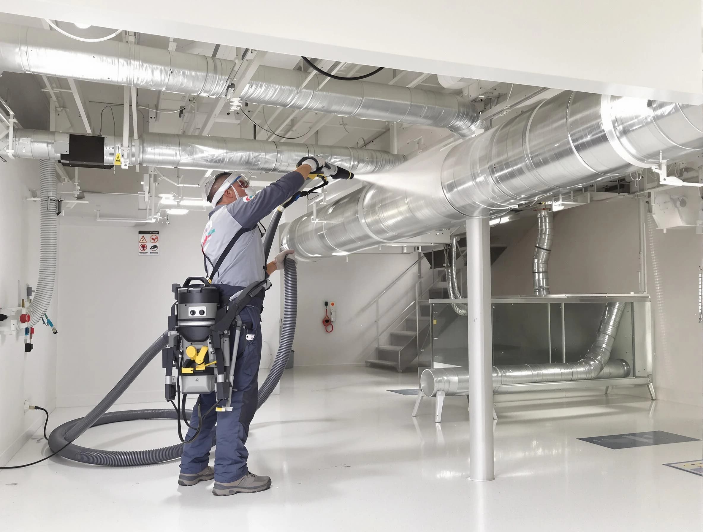 Professional central duct cleaning by Scottdale Air Duct Cleaning in Scottdale