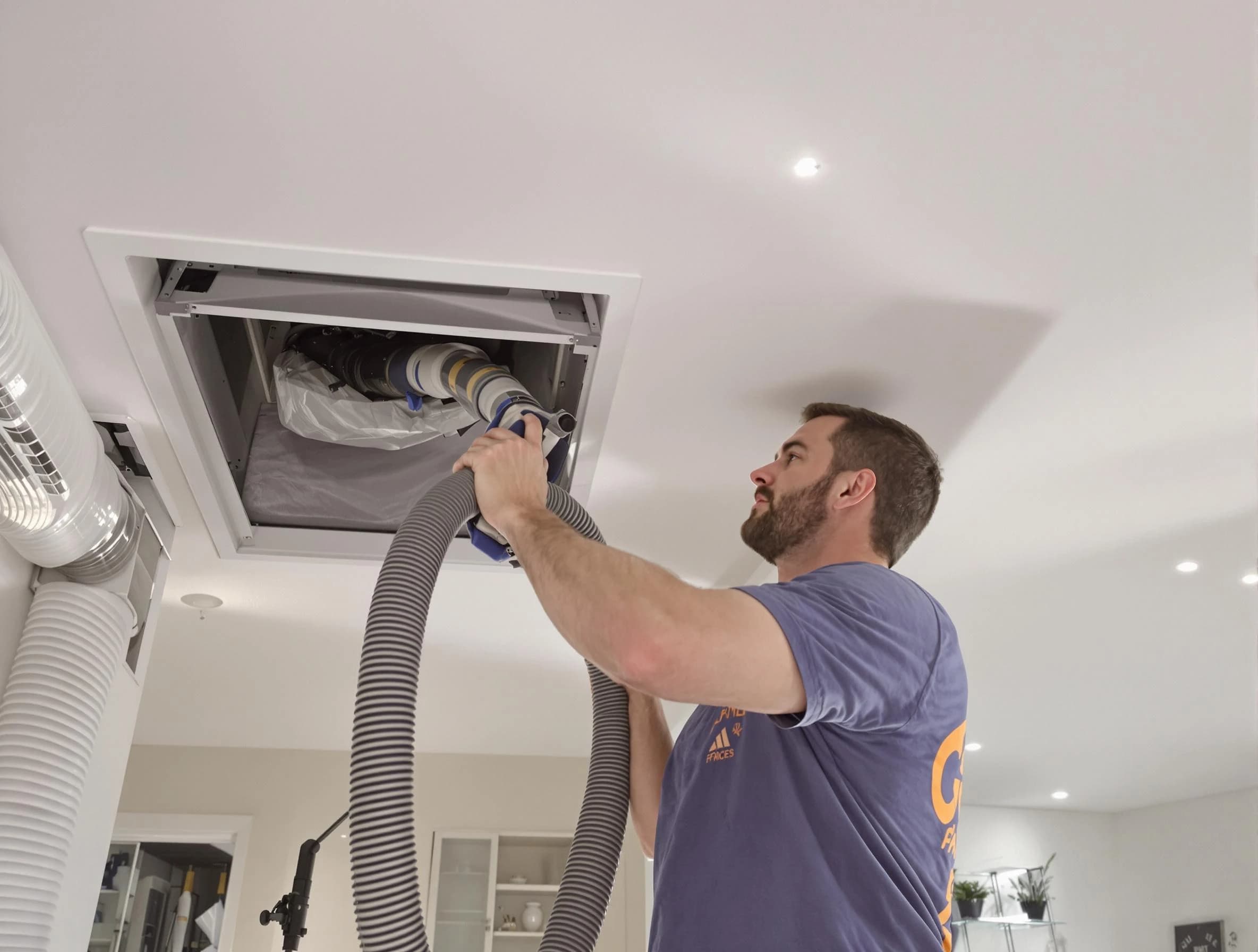 Precision indoor duct cleaning by Scottdale Air Duct Cleaning in Scottdale