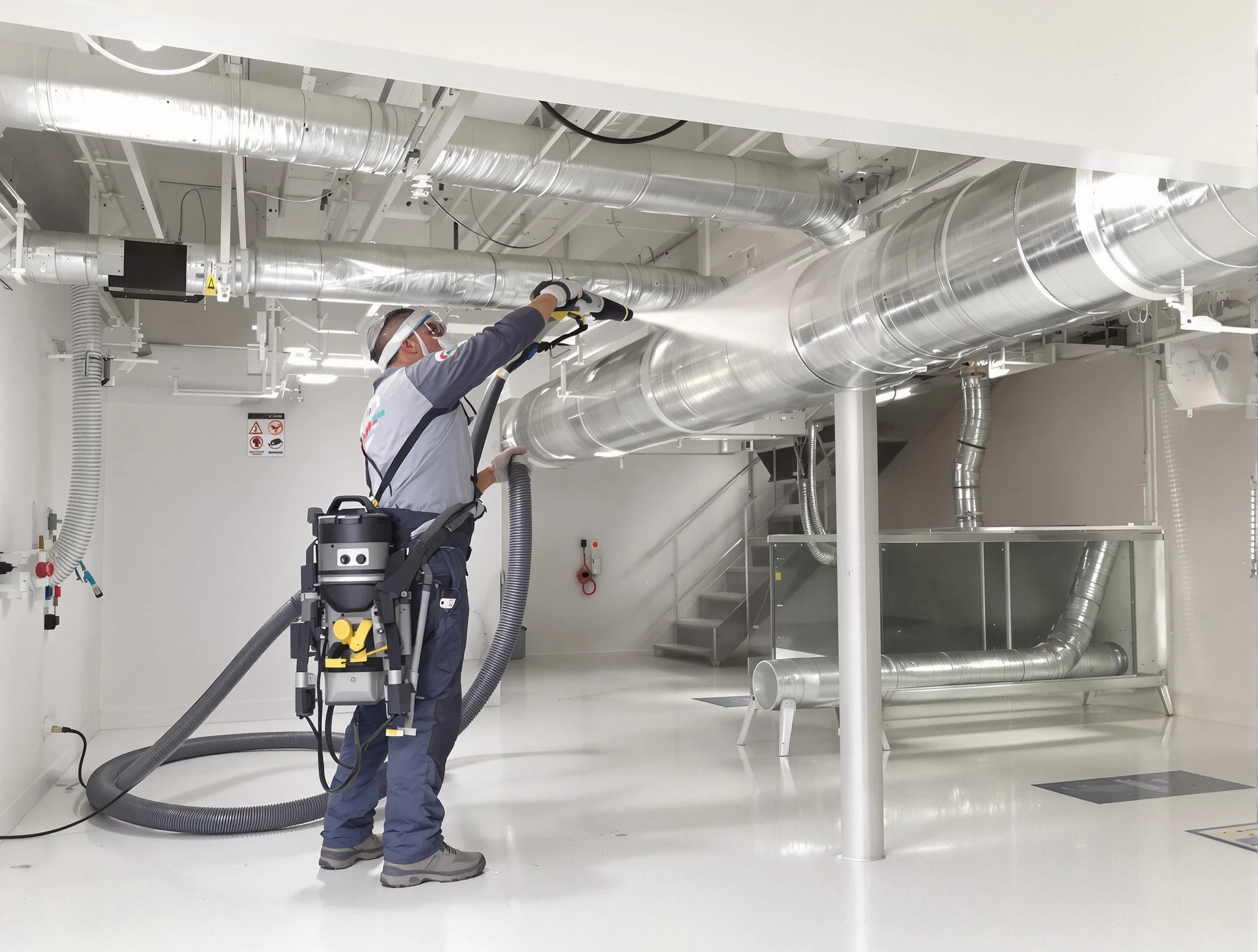 Professional central duct cleaning by Scottdale Air Duct Cleaning in Scottdale