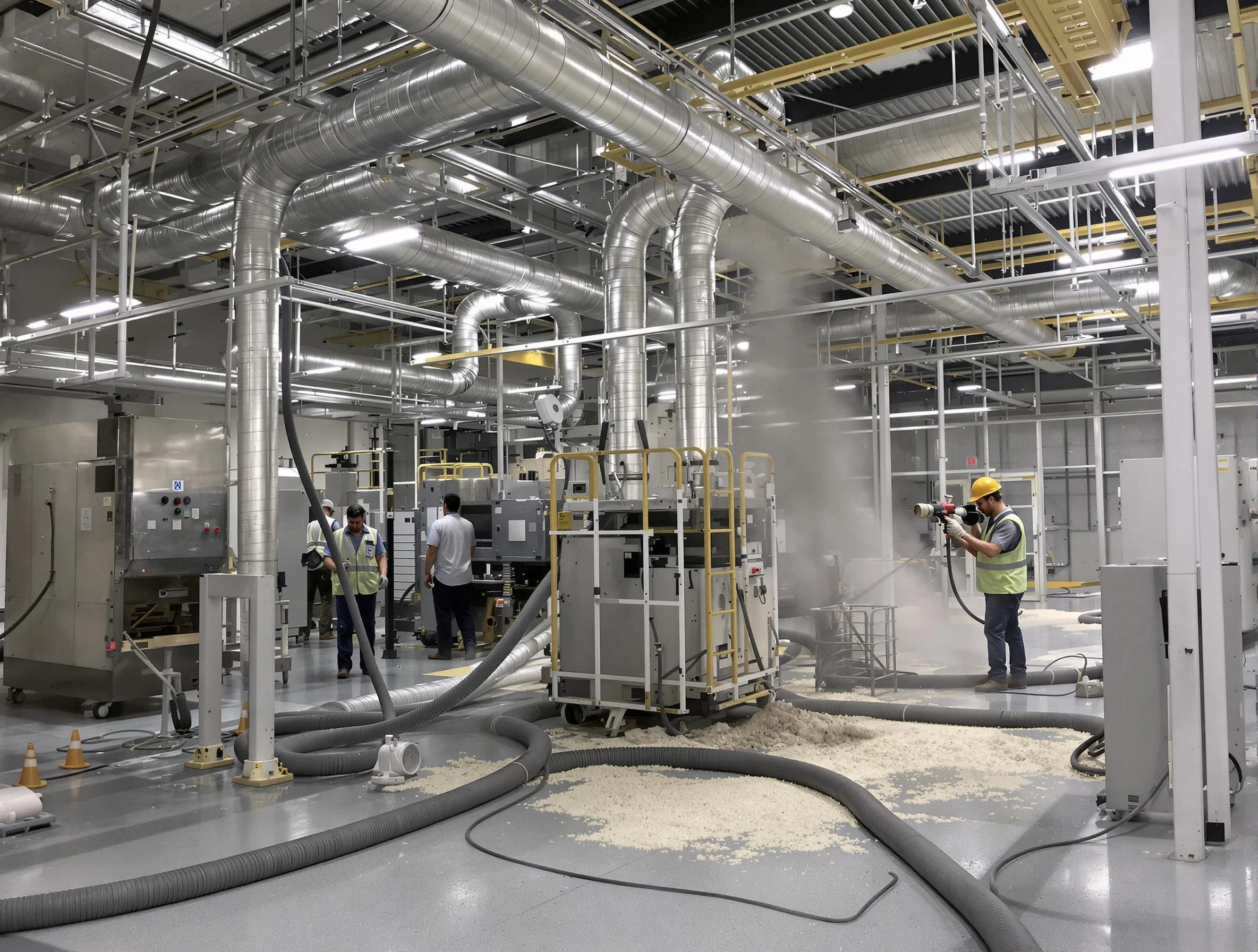 Heavy-duty industrial duct cleaning by Scottdale Air Duct Cleaning in Scottdale